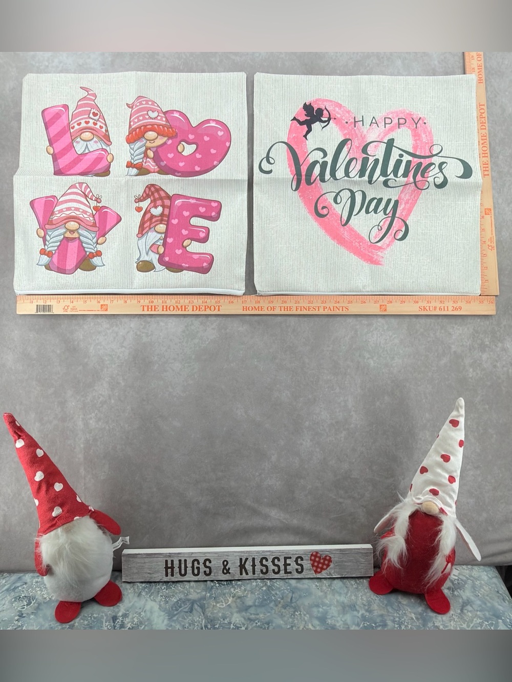 Valentine's Day & St. Patricks day decor lot gnomes